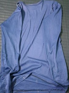 Blue Long Sleeve Tunic