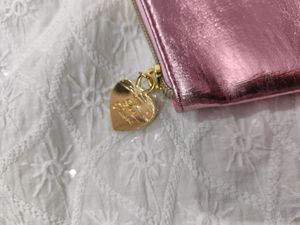 Too Faced Heart Charm Pouch