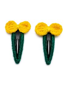 Crochet Hair clips