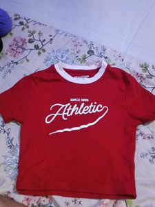 Red Athletic T-Shirt