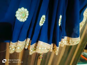 Women And Girls Nevi Blue Saree