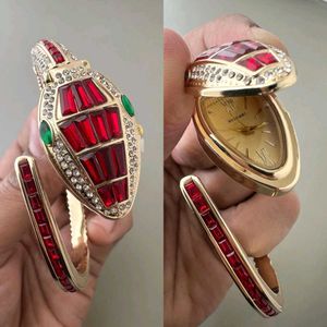 Unique Snake Design Watch