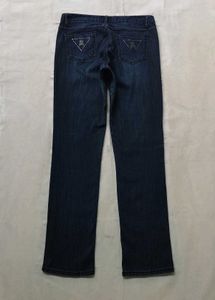 Y2k low rise straight jeans