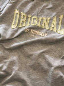 Grey 'Original' Graphic Dress