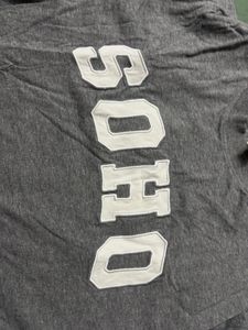 Grey SOHO Graphic T-Shirt