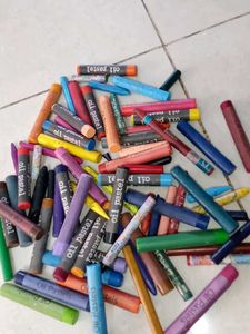 Vibrant Oil Pastels Art Supplies Bundle