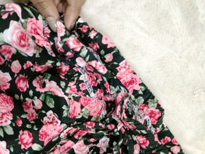Floral Print Tube Romper💗