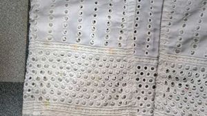 White Chikankari Embroidered jacket