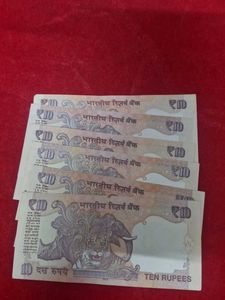 10 rs 6 pcs GEM unc ending  786