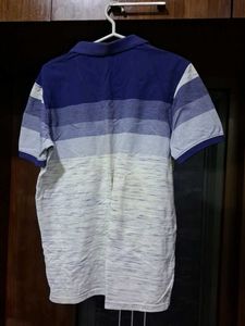 Men's Striped Polo T-Shirt