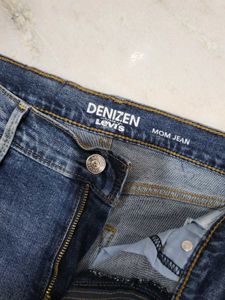 Levi's High-Waisted Distressed Jeans