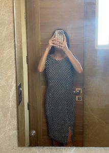 Midi Dot Dress
