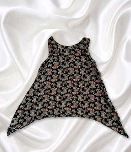 Floral Sleeveless Top