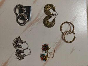 Assorted Earring 5 Set