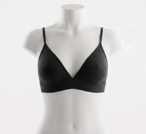 Comfortable Black Triangle Bra