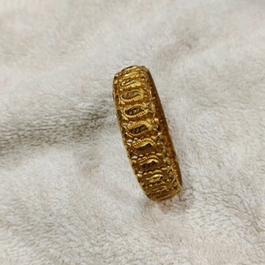 1.5 gram gold plated kada bangle
