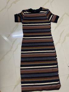 Striped Bodycon Dress