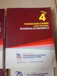 CA Foundation Books