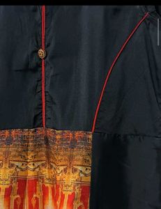 Black Printed Maxi Dress 👗