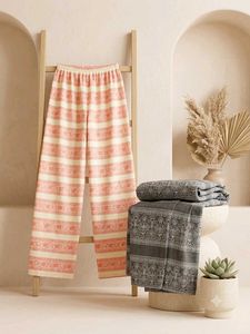 Ethnic Striped Palazzos