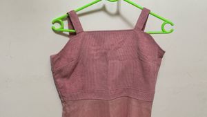 Dusty Rose Tulle Dress