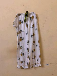 Cute Lemon night suit