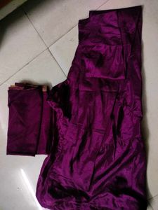 Elegant maroon Embroidered Anarkali Dress