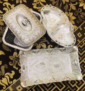 Modern Plastic Dishes &amp; Boxes Silver Colour