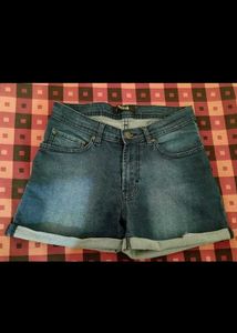 Chic Denim Jeans ,top and  Shorts Set