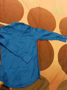 kids Blue Terno Long Sleeve Shirt