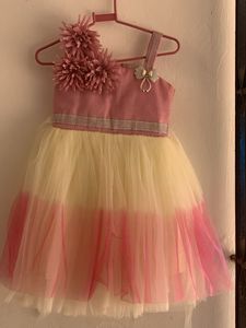 2 Beautiful Pink Frock for Girls compo