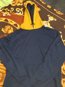 Blue & Yellow Hoodie