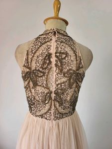 Stunning Embellished Halter Neck Gown
