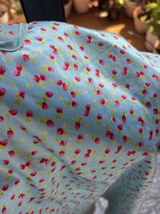 Cute Cherry Print Slip Dress