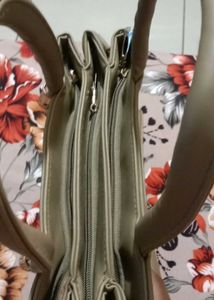 Classic Taupe Handbag