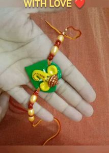 Handmade 2-in-1 Ganesh Rakhi |