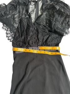 Elegant Black Lace Dress