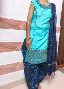 dhoti kurta dupatta set
