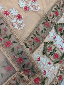 Beautiful Embroidered Peach Lehenga