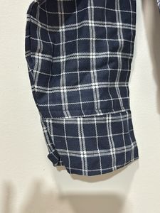 Classic Navy Checkered Shirt