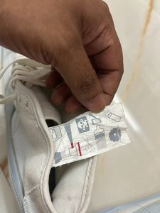 Nike White Canvas Shoes