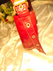 y2k Chic Red Shoulder Bag