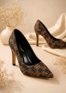 Stylish Textured Heels
