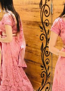 Elegant Pink Lehenga Choli