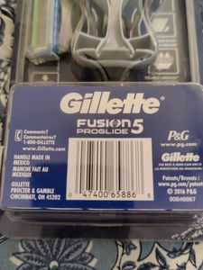 Gillette Fusion 5 ProGlide and Perfume