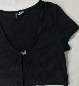 Black H&amp;m Top For Women