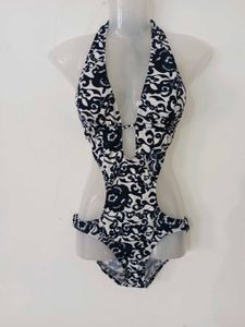 Monokini Print Swimsuit