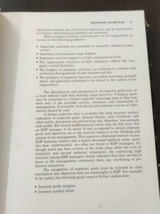 Principles Of EDP Management(Vintage Book)