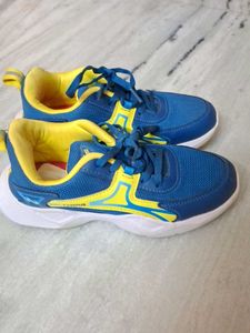 Blue &amp; Yellow Campus Sports Shoes