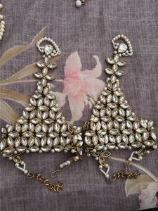 Exquisite Pearl &amp; Kundan Jewellery Set